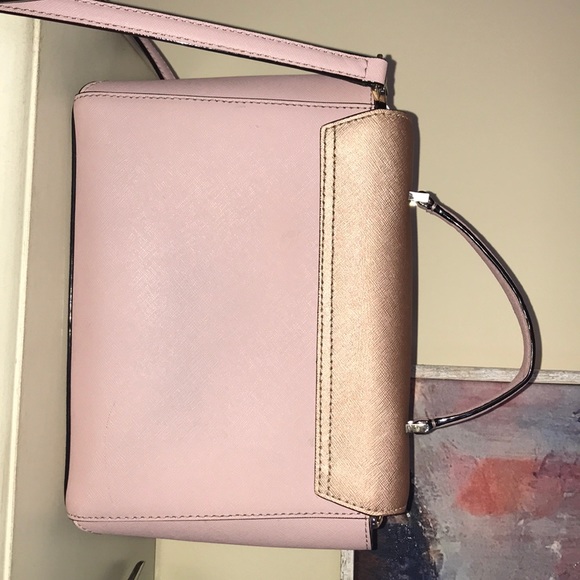 KATE SPADE ♠️ ROSE GOLD CROSSBODY SATCHEL - Picture 8 of 8